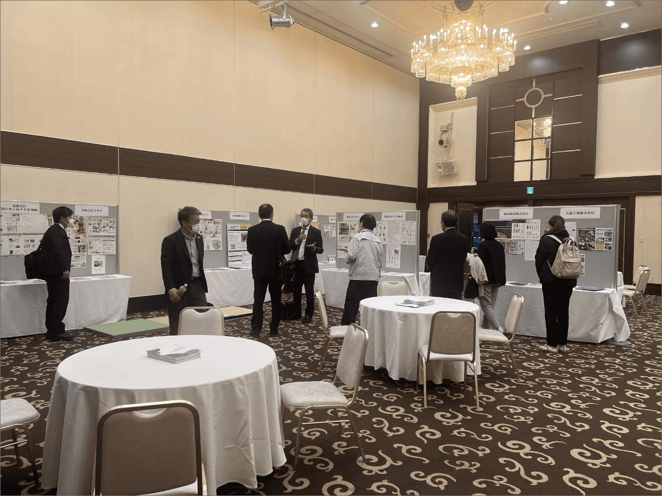 展示会の様子